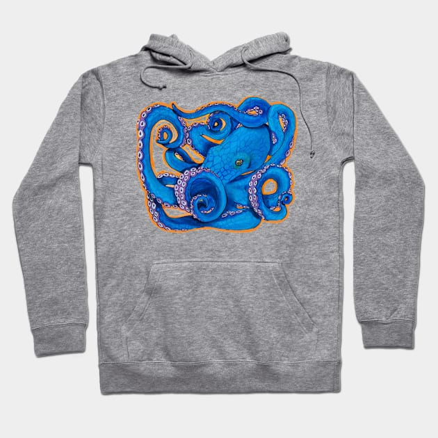 Octopus Hoodie by colleendavis72